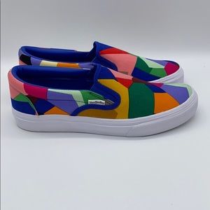 Vera Bradley NIB Canvas Slip-on-site Pop Art 7.5M